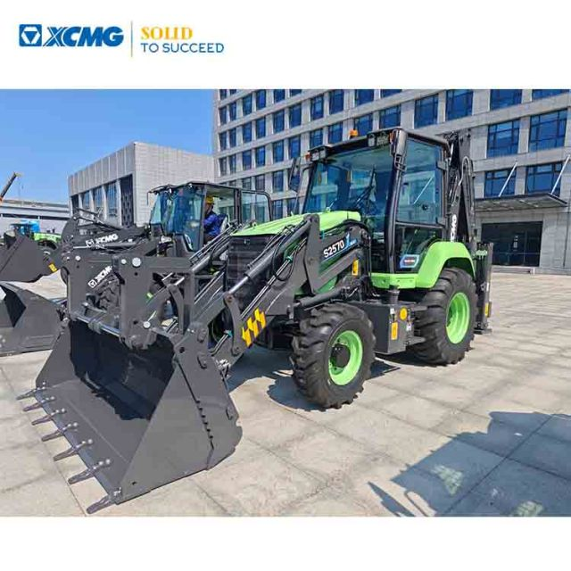 XCMG Official Xc8-S2570EV Small Hydraulic Electric Backhoe Loader Excavtor for Sale